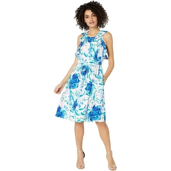 Lilly Pulitzer Rory Dress- Sweet Pea, Pink Tropics - Picture 1 of 6